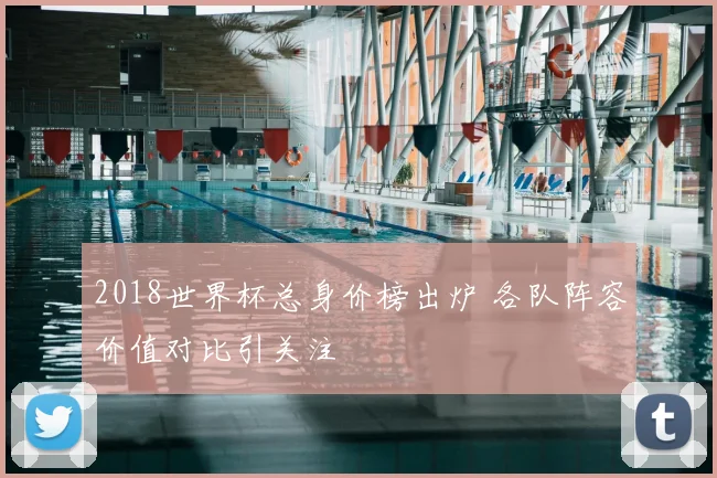 2018世界杯总身价榜出炉 各队阵容价值对比引关注